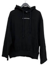 NUS19285 009 Hoodie Black - IH NOM UH NIT - BALAAN 2