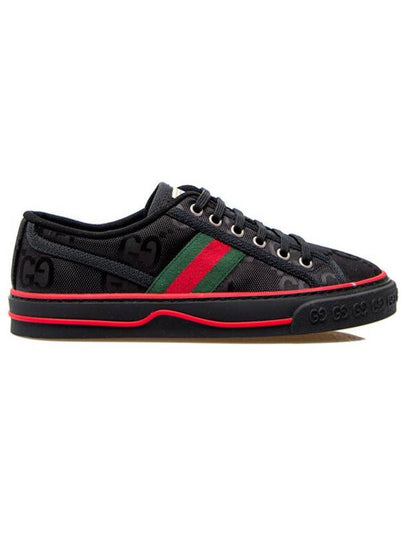 Tennis 1977 Off the Grid Low-Top Sneakers Black - GUCCI - BALAAN 2