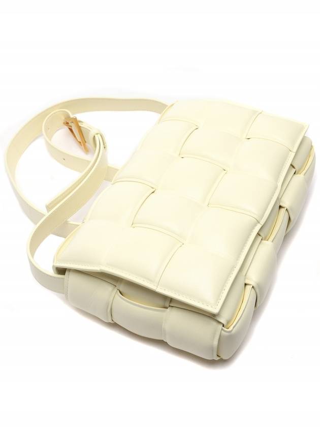 Gold Padded Cassette Cross Bag Zest Washed - BOTTEGA VENETA - BALAAN 6