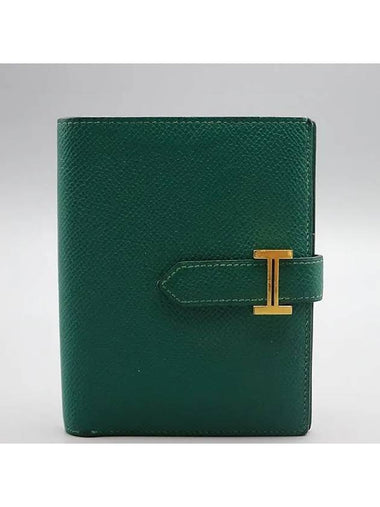 H logo half wallet - HERMES - BALAAN 1