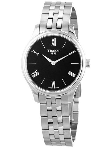 Tissot Tradition 5.5 Quartz Black Dial Ladies Watch T063.209.11.058.00 - TISSOT - BALAAN 1