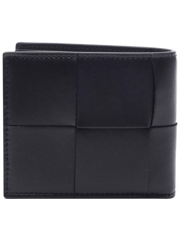 Intrecciato Half Wallet Black - BOTTEGA VENETA - BALAAN 5