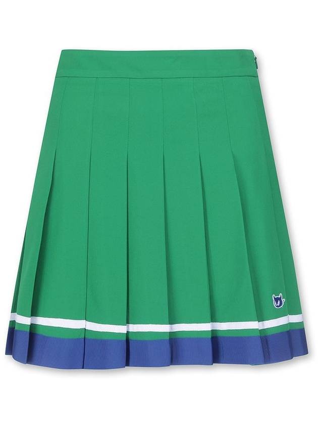 Women s high waist full pleated culottes skirt - WAAC - BALAAN 1