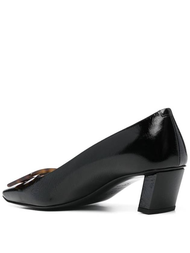 Belle Vivier Patent Leather Pumps Black - ROGER VIVIER - BALAAN 3