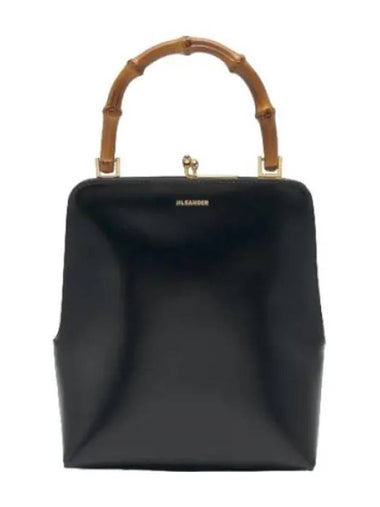 Small Goji Frame Tote Bag Black - JIL SANDER - BALAAN 1