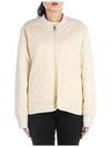 Elea Quilting Zip-Up Jacket Cream - A.P.C. - BALAAN 2