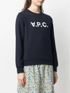 VPC Logo Sweatshirt Navy - A.P.C. - BALAAN 4