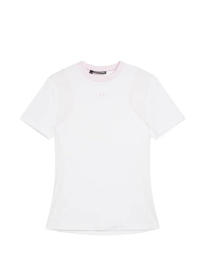 Addie Short Sleeve T-Shirt White - J.LINDEBERG - BALAAN 2