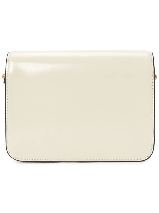 Robinson Spazzolato Convertible Logo Shoulder Bag White - TORY BURCH - BALAAN 4