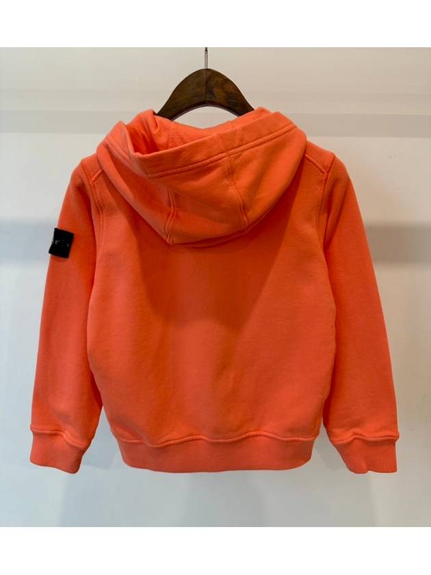 Kids Hooded Zip Up 811660720 V0032 Orange 8A - STONE ISLAND - BALAAN 2