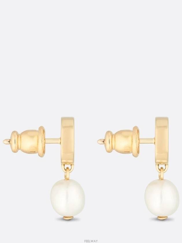 Women's Petit CD Earrings Gold - DIOR - BALAAN 4