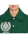 Varsity College Jacket Green - FAMILY FIRST - BALAAN 8