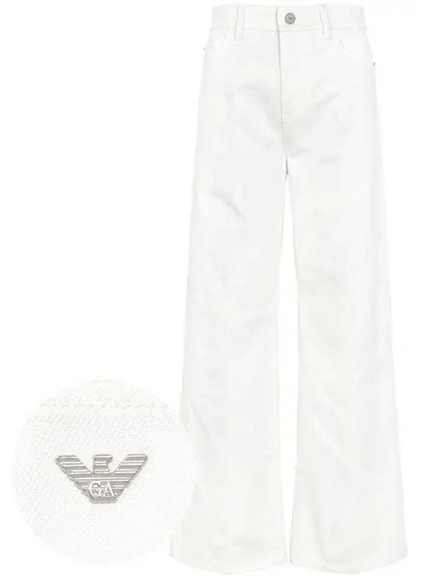 Mom Wide Jeans White - EMPORIO ARMANI - BALAAN 2