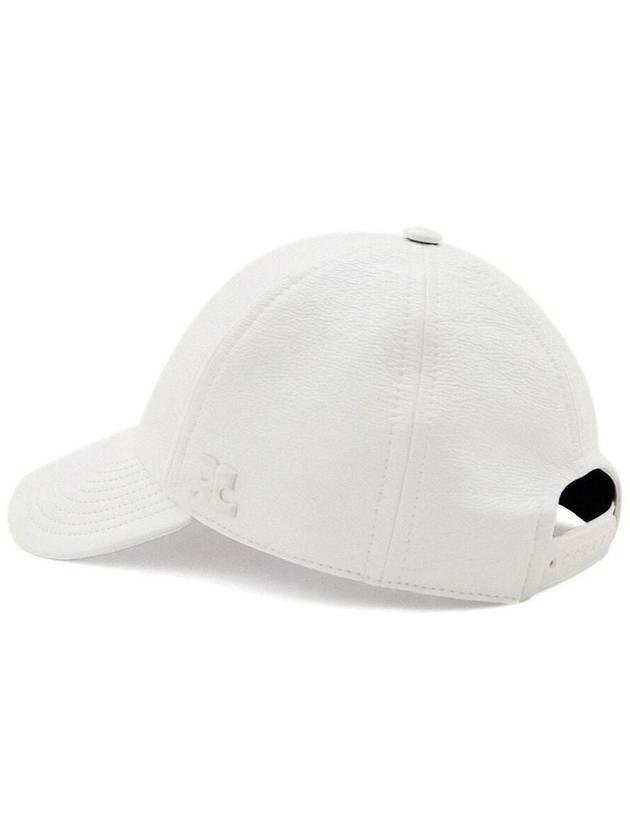 Logo Patch Baseball Cap Hat PERACT002VY0014 - COURREGES - BALAAN 3