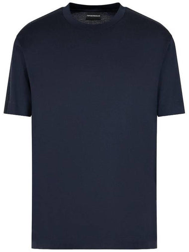 Emporio Armani T-Shirts And Polos Blue - EMPORIO ARMANI - BALAAN 1