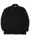 Old Treatment Over Long Sleeve Shirt Black - STONE ISLAND - BALAAN 2