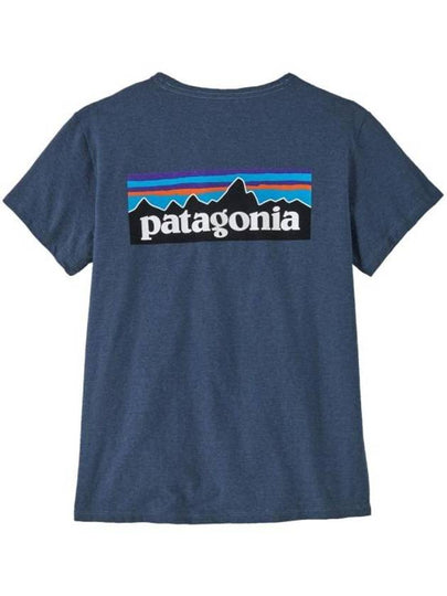 Short sleeve t shirt 37567 UTB Free UTILITY BLUE - PATAGONIA - BALAAN 2