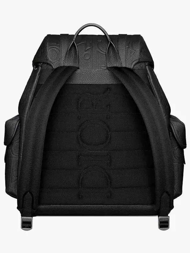 Hit Road Grained Calfskin Backpack Black - DIOR - BALAAN 6