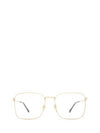 Eyewear Square Metal Glasses Gold - GUCCI - BALAAN 1