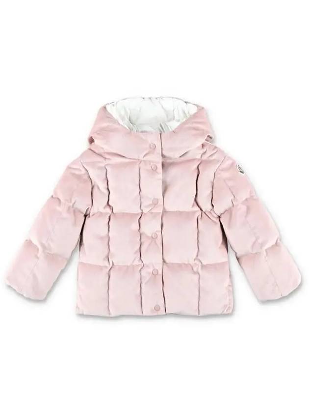 Moncler Baby LEAH Hooded Down Jacket Pink - MONCLER - BALAAN 1