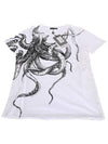 Short sleeve cotton tee 472602 QIZ42 0900 - ALEXANDER MCQUEEN - BALAAN 2