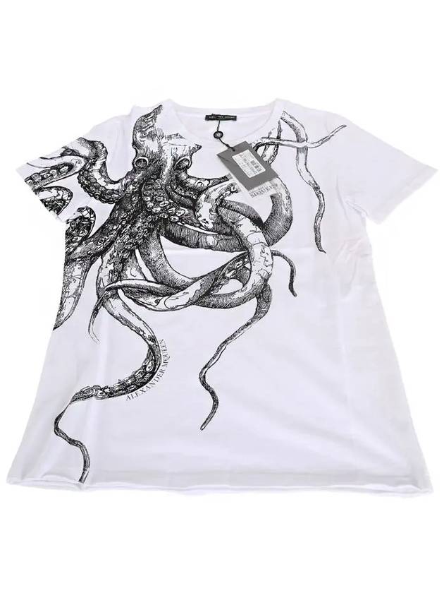 Short sleeve cotton tee 472602 QIZ42 0900 - ALEXANDER MCQUEEN - BALAAN 2