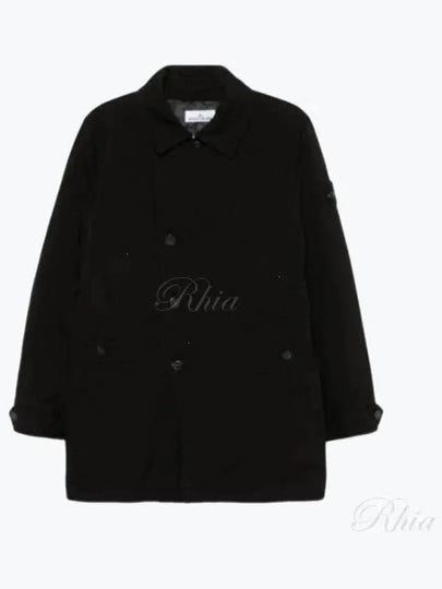 David TC Padding Jacket Black - STONE ISLAND - BALAAN 2