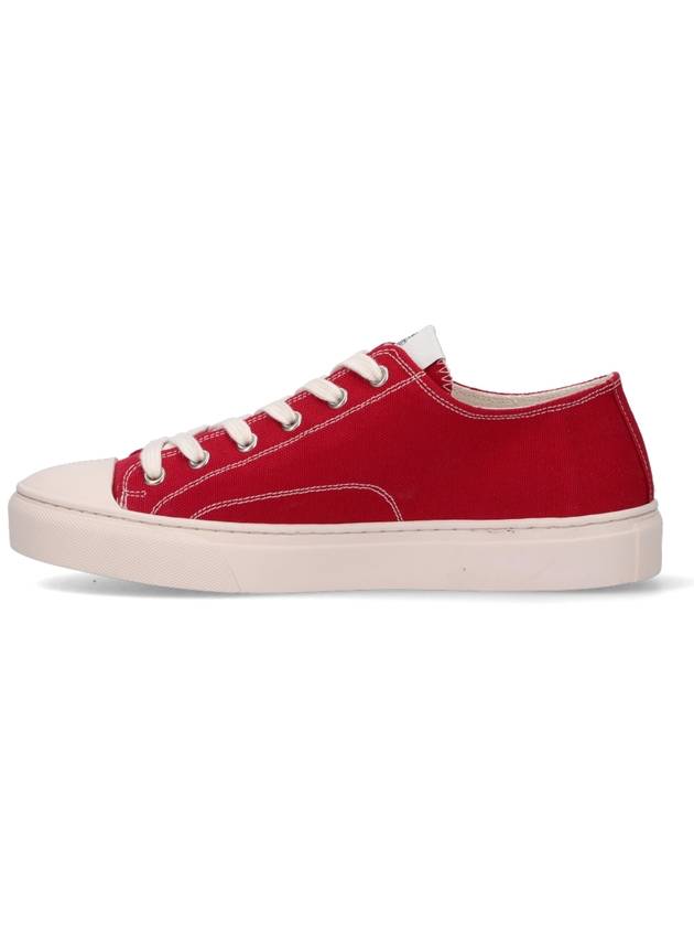 ORB Logo Low Top Sneakers Red - VIVIENNE WESTWOOD - BALAAN 4