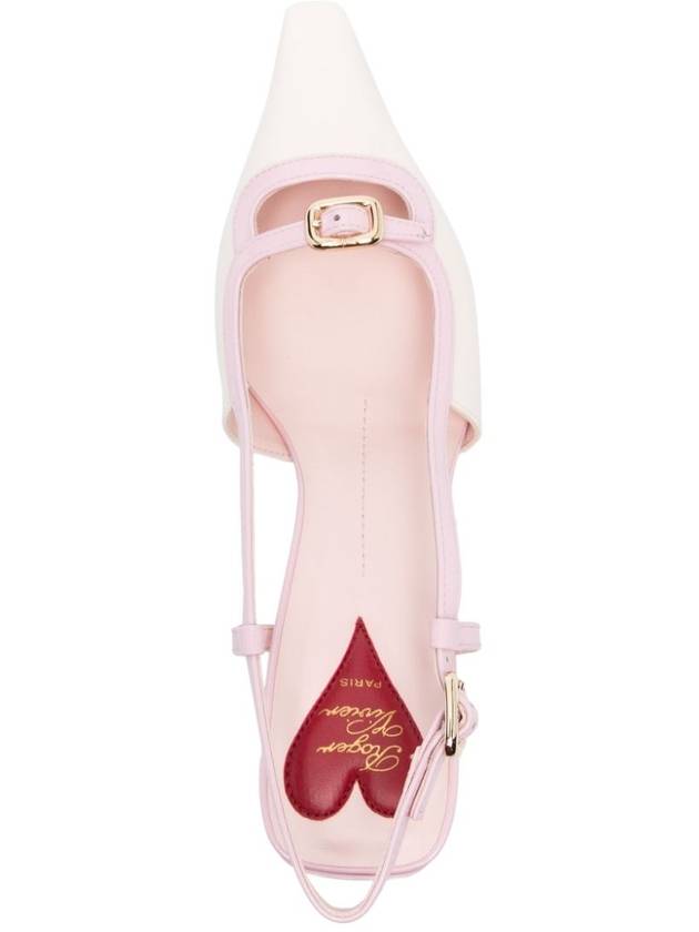 Flat Shoes RVW72237660D1P1K84 P24 C019 CIRE M427 TEEN PINK - ROGER VIVIER - BALAAN 3