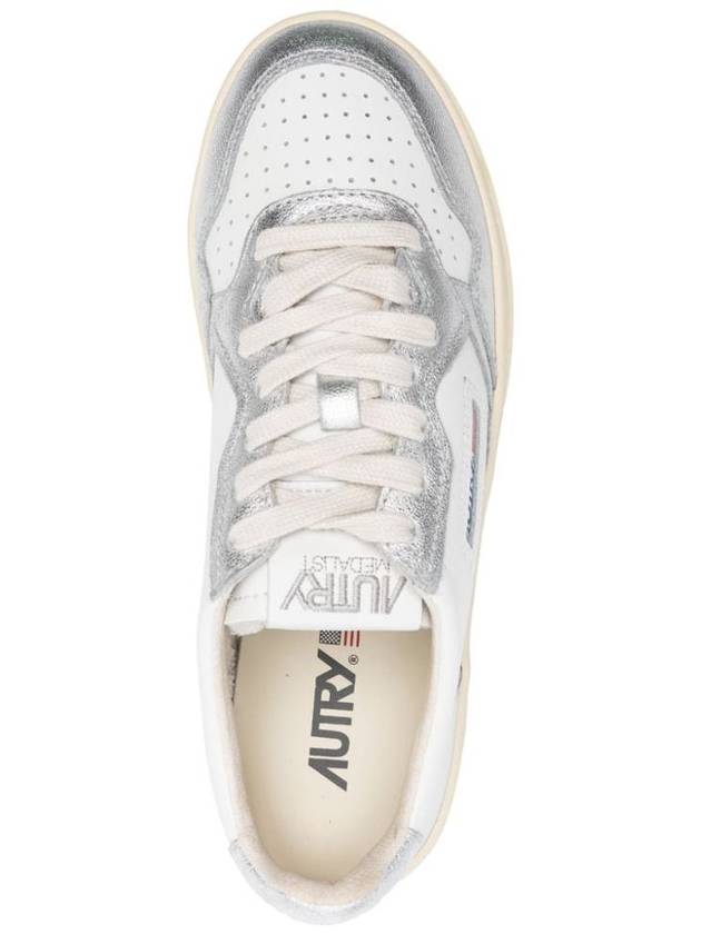 Autry Two-Tone Calf Leather Platform Sneakers 'Medalist' - AUTRY - BALAAN 3