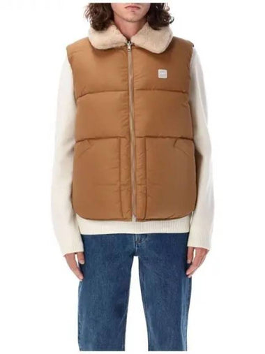 DOUDOUNE Shearling collar padded vest 271360 - A.P.C. - BALAAN 1