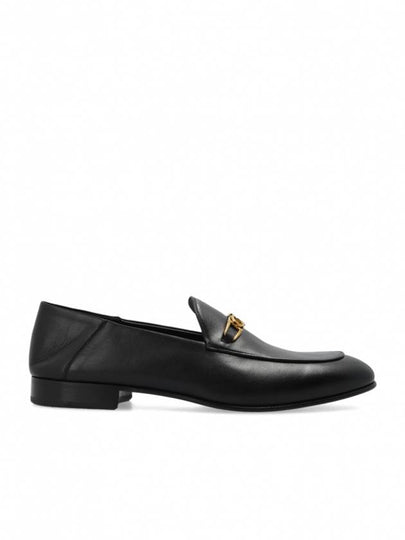 Gancini Ornament Moccasin Loafers Black - SALVATORE FERRAGAMO - BALAAN 2