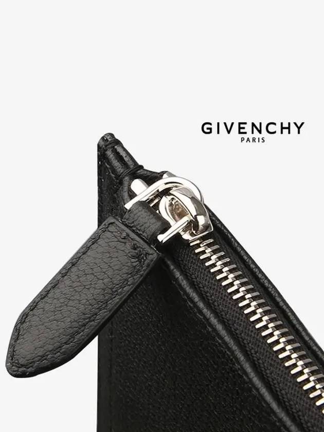 Antigona Large Leather Clutch Bag Black - GIVENCHY - BALAAN 10