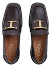 Women's Timeless Gold Loafers Brown - TOD'S - BALAAN 7