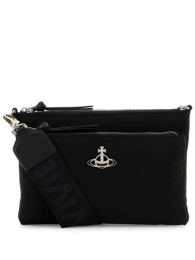 Penny ORB Logo Removable Strap Cross Bag Black - VIVIENNE WESTWOOD - BALAAN 2