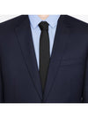 Homme Oblique Silk Tie Black - DIOR - BALAAN 4