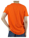 VPC Logo Organic Cotton Short Sleeve T-Shirt Orange - A.P.C. - BALAAN 5