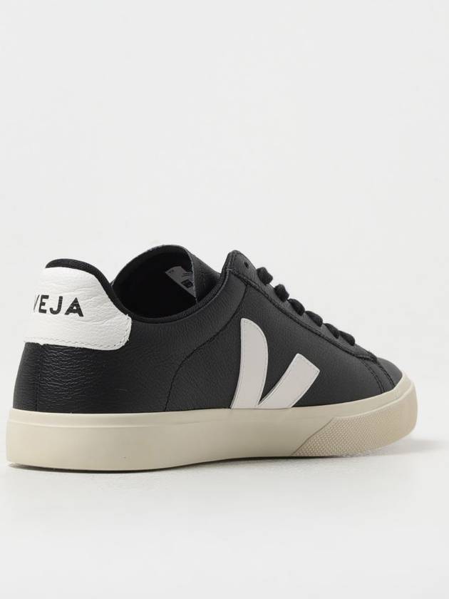 Campo leather low top sneakers black - VEJA - BALAAN 4