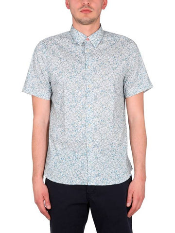 23 ss Wave Print Shirt M2R 619P K2176573 B0040299579 - PAUL SMITH - BALAAN 1