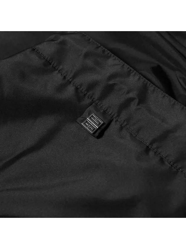 Men's Logo Printing Swim Shorts Black - GIVENCHY - BALAAN 3