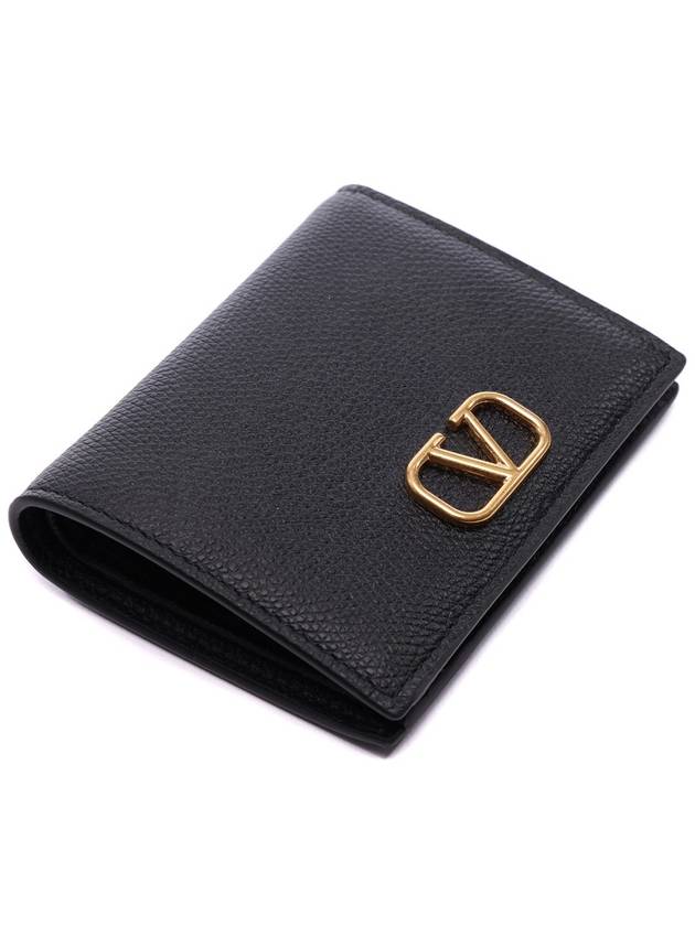 Women s V Logo Half Wallet 5W0P0R39 SNP 0NO 24F - VALENTINO - BALAAN 5