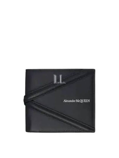 Harness Billfold Half Wallet Black - ALEXANDER MCQUEEN - BALAAN 2