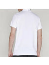 Logo Patch Polo Shirt White - MONCLER - BALAAN 4