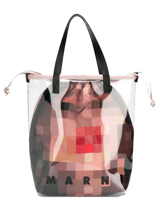 11th Anniversary Pixel Grace PVC Tote Bag - MARNI - BALAAN.