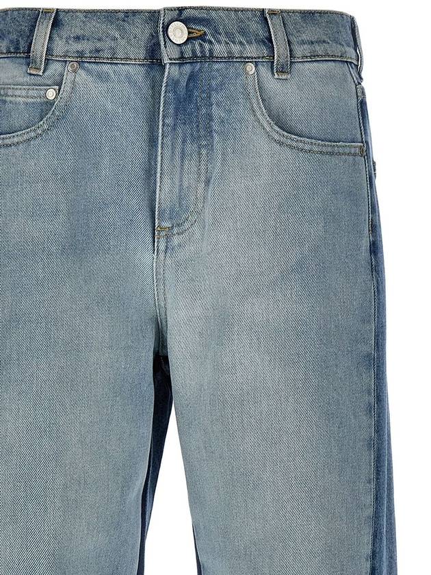 Stella McCartney Straight-Leg Jeans With Contrasting Panels - STELLA MCCARTNEY - BALAAN 3