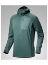 Men's Delta Half Zip Hoodie Green - ARC'TERYX - BALAAN 2