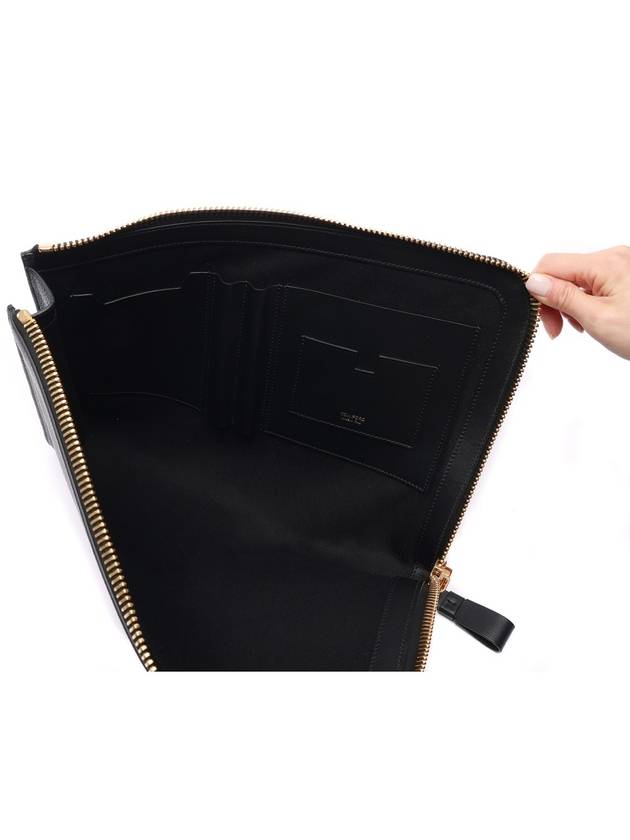 Men's Berkeley Clutch Bag Black - TOM FORD - BALAAN 7