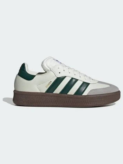 Samba XLG Low-Top Sneakers Green Ivory - ADIDAS - BALAAN 2