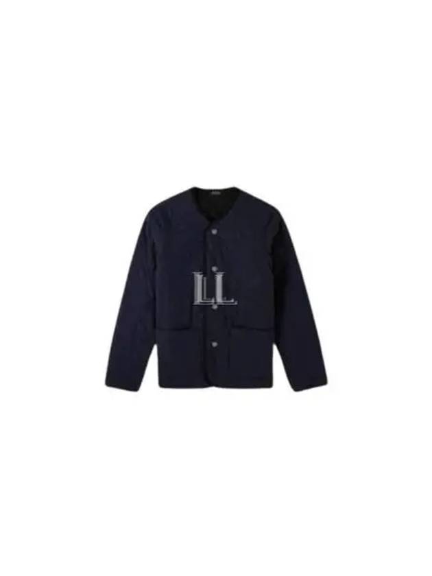 Julien Quilted Jacket Navy - A.P.C. - BALAAN 2