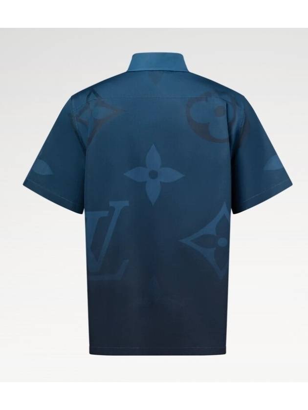 1AFXUJ Monogram Printed Short Sleeved Shirt - LOUIS VUITTON - BALAAN 3